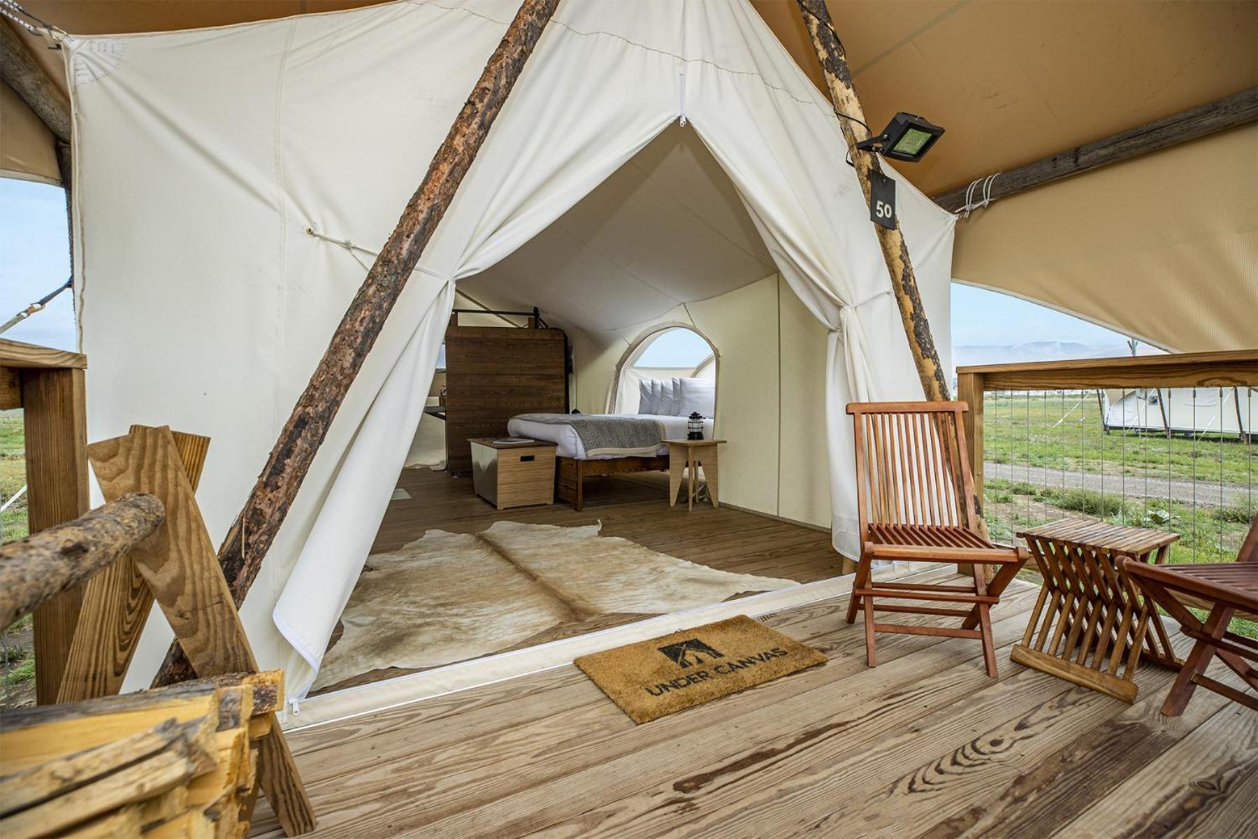 Under Canvas North Yellowstone - Paradise Valley Лівінгстон Екстер'єр фото