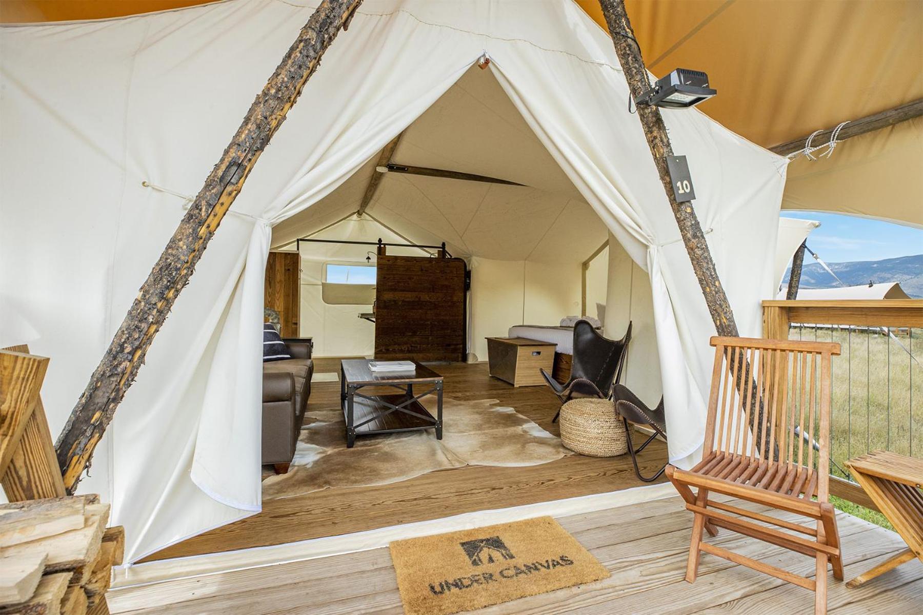 Under Canvas North Yellowstone - Paradise Valley Лівінгстон Екстер'єр фото