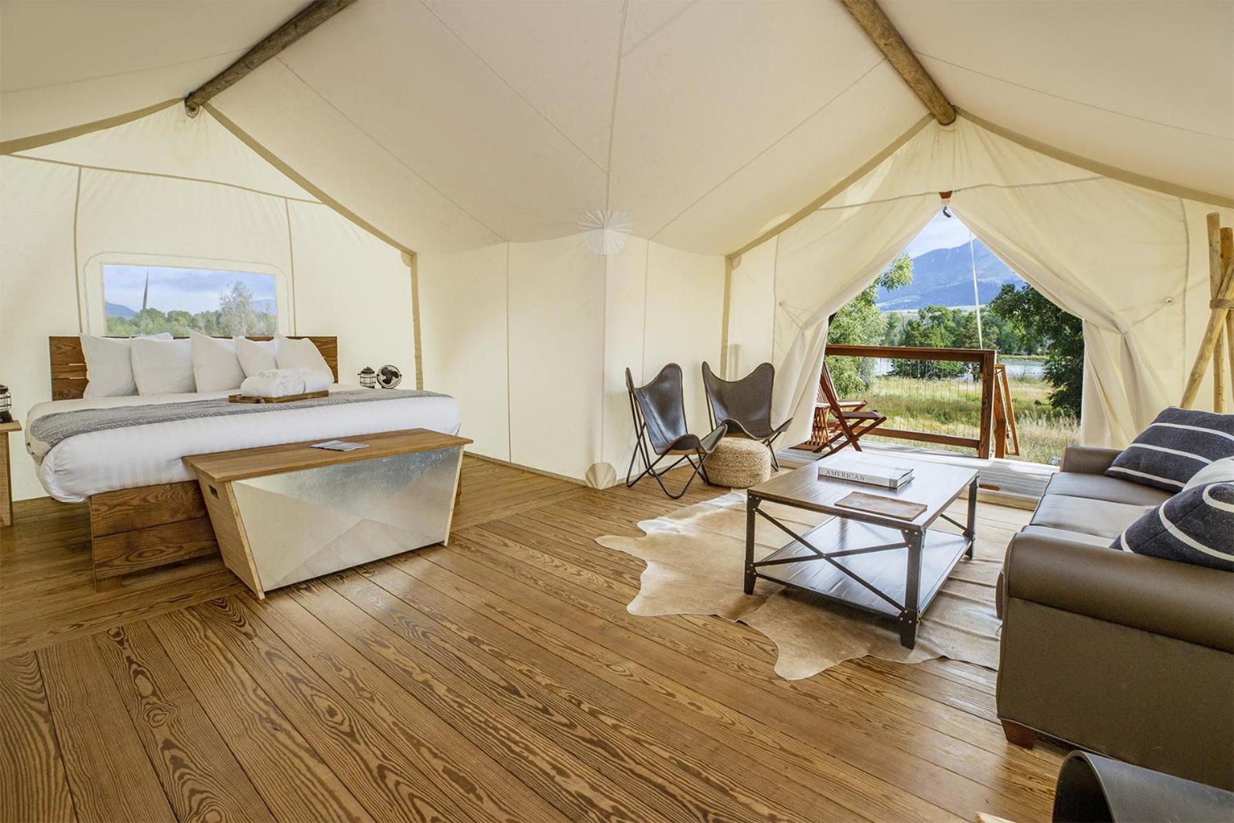 Under Canvas North Yellowstone - Paradise Valley Лівінгстон Екстер'єр фото
