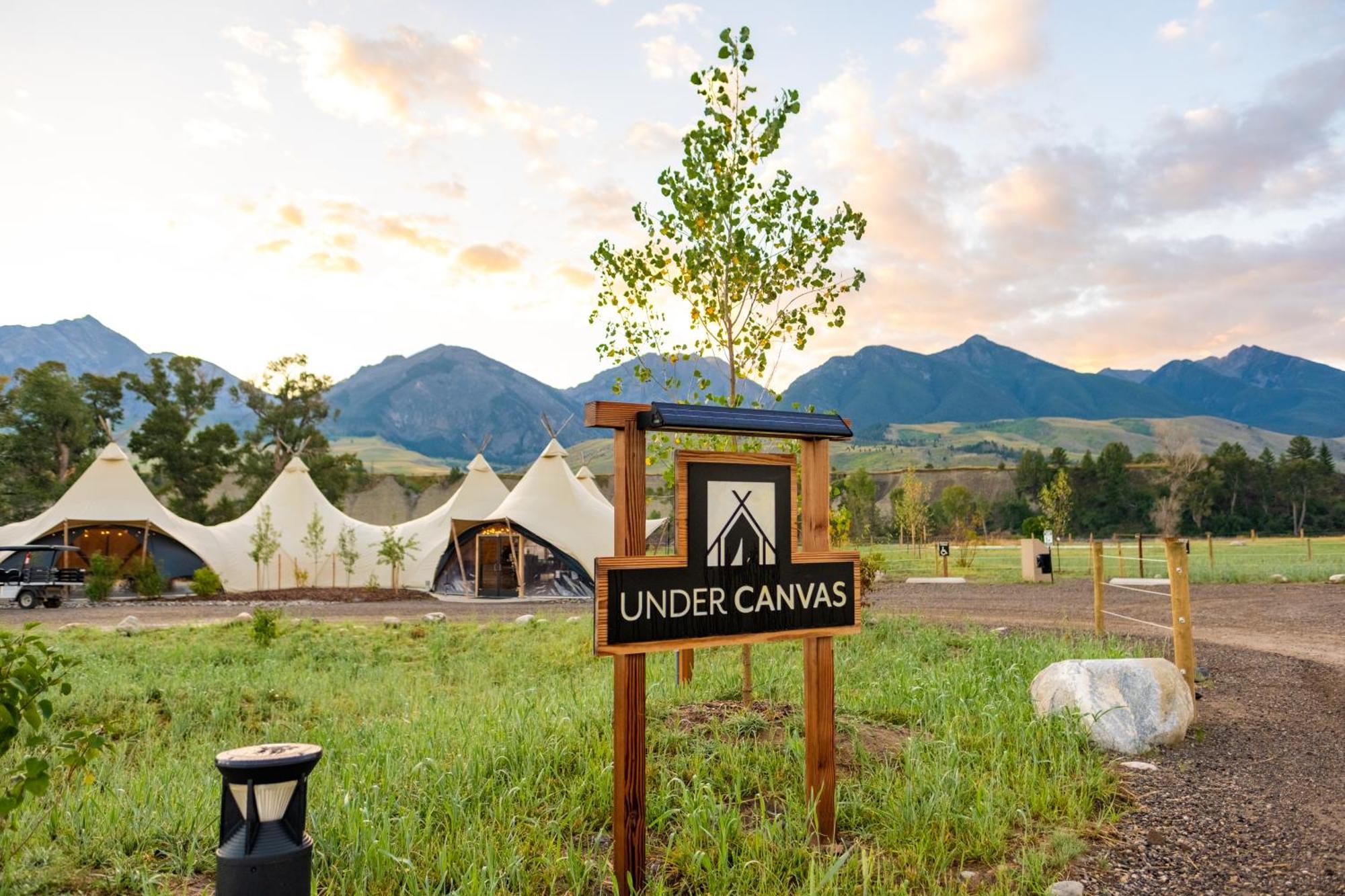 Under Canvas North Yellowstone - Paradise Valley Лівінгстон Екстер'єр фото