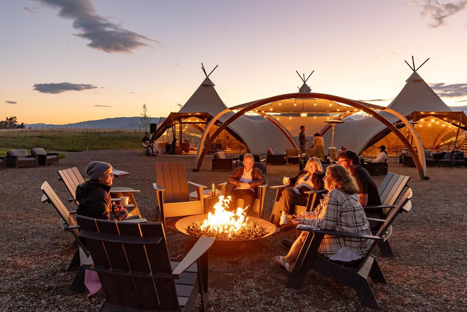 Under Canvas North Yellowstone - Paradise Valley Лівінгстон Екстер'єр фото