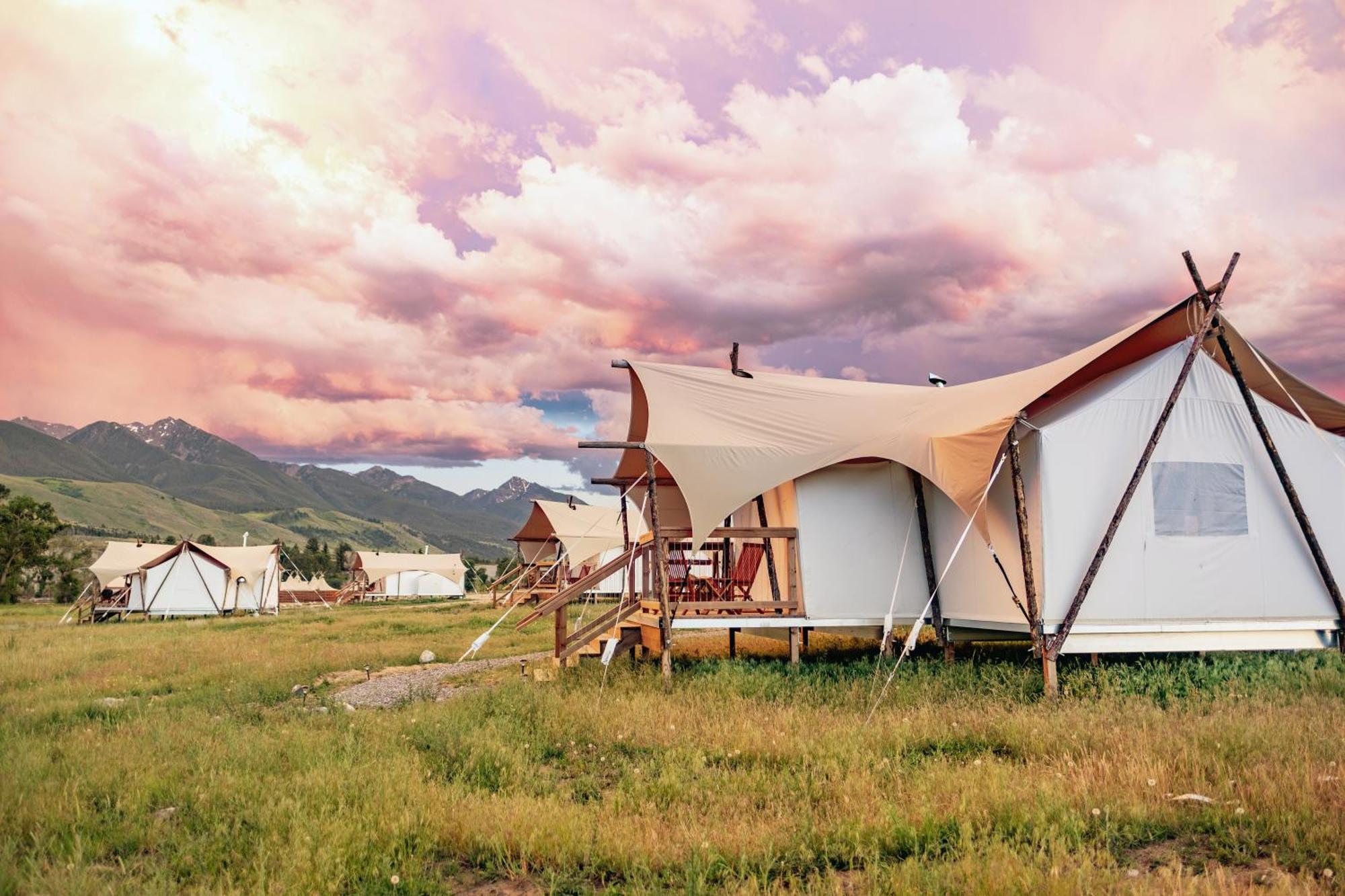 Under Canvas North Yellowstone - Paradise Valley Лівінгстон Екстер'єр фото